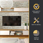 AZ Faux High-Density Polyurethane Faux Stone Wall Covering Panels - Image 4