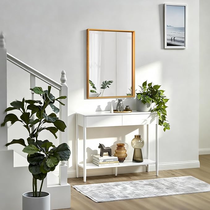 AAZZKANG Bathroom Mirror Rectangular Decorative Metal Mirrors - Image 7