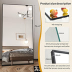 Beauty4U 76" x 37" Full Length Mirror - Image 2