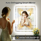 Briivue 28x36 Inch LED Bathroom Mirror - Image 5