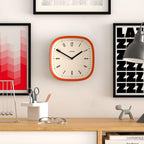 JONES CLOCKS® Marvel Wall Clock | Modern Retro Rounded Square Clock | 10 inch | - Image 5