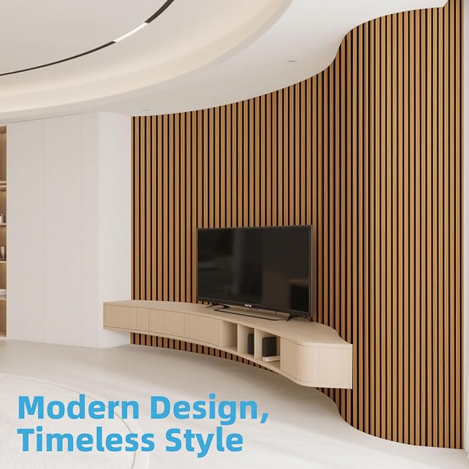Art3d 2-Pack Acoustic Wood Slat Wall Panel - Image 2