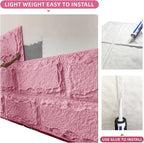 Stone 3D Wall Panels, 23.6"*47.2" Wall Paneling - Image 4