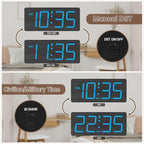 DreamSky Wooden Digital Alarm Clock - Image 5