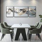 Large Framed Modern Luxury Abstract Wall Art - Image 4
