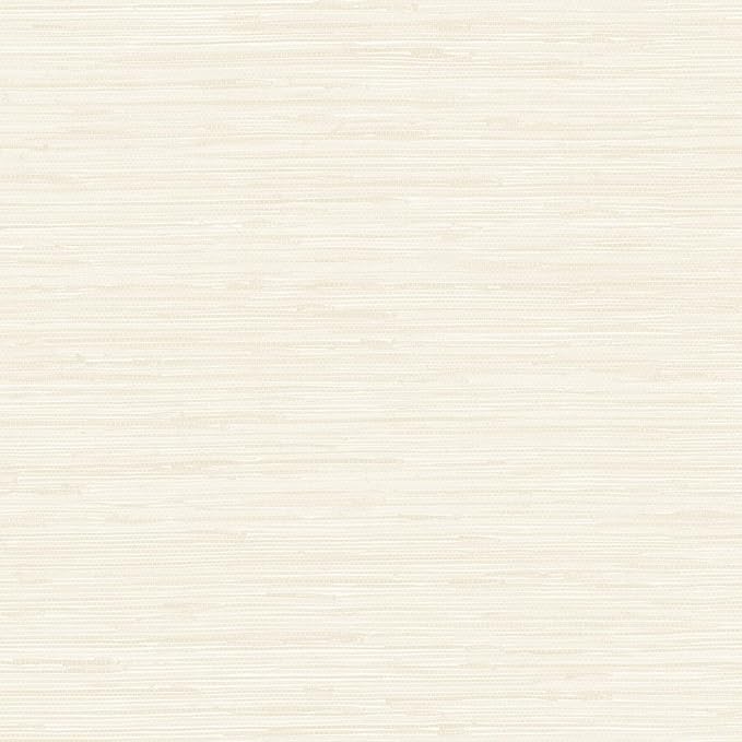 Grasscloth Wallpaper in Beige by Norwall