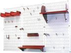 Wall Control Pegboard Organizer 4 ft. Metal Pegboard Standard Tool Storage Kit - Image 2
