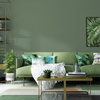 Yancorp 24"x394"/32.8' Matte Sage Green Peel and Stick Wallpaper Removable - Image 2