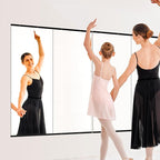 TRAHOME Home Gym Mirror for Wall, Glass Frameless Body Large Mirror for Home Gym - Image 3