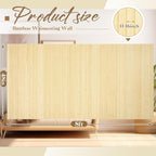 Juexica 3 Pcs Natural Bamboo Wall Panel - Image 2