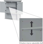 RiverRidge Somerset Two-Door Bathroom Storage, Set 1 - Image 7