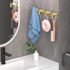 Wall Mounted Coat Rack-4 Hooks, Heavy Duty Stainless Steel Wall Hooks - Image 5