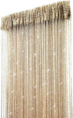 ave split Decorative Door String Curtain Wall Panel Fringe Window Room Divider - Image 6