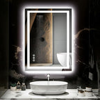 Hivone 24X32 LED Bathroom Mirror by Hivone