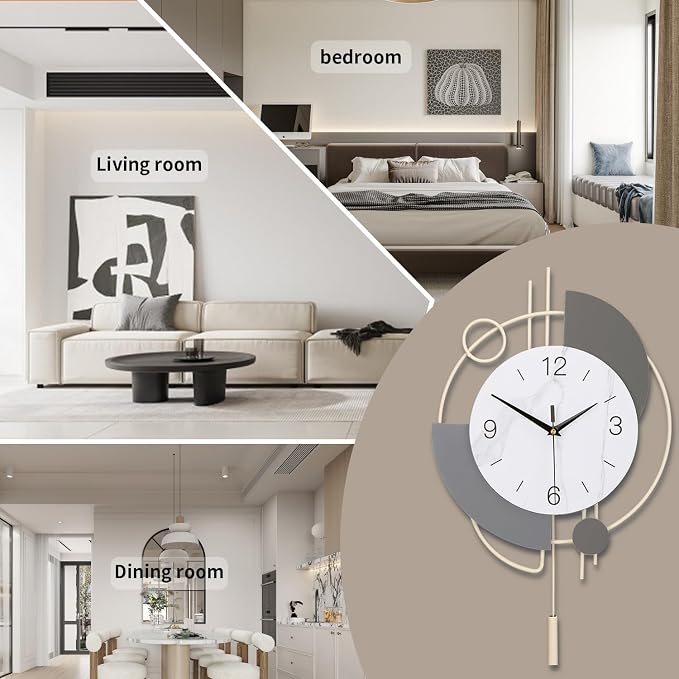 Dankeit Decorative Silent Quartz Wall Clock - Image 5