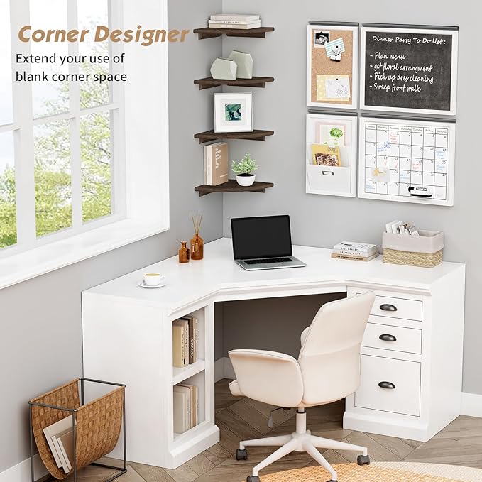 Forbena Floating Corner Shelves - Image 4