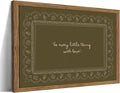 Framed Vintage Inspirational Wall Art, Do Every Little Thing by Unknown