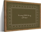 Framed Vintage Inspirational Wall Art, Do Every Little Thing by Unknown