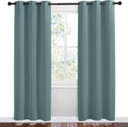 NICETOWN Modern Blackout Curtains Noise Reducing, 2 Panels, W42 x L78 -Inch - Image 2