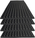 4 Pack Acoustic Foam, High Density Fire Resistant Soundproof Panels by Unknown