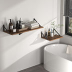 Heimlove 12 Inch Deep Floating Shelves - Image 6