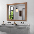 Amorho 40X32 Inch Bathroom Mirror by Amorho