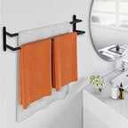 Double Towel Bar, 24Inch Towel Rack - Image 4