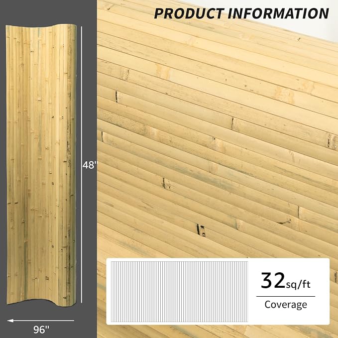 Art3d Natural Bamboo Wall Panel - Image 5