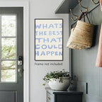 Yaasilinage Daily Reminder Positive Canvas Wall Art, Positive Affirmations Wall - Image 4