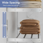 BETHOM Towel Shelf for Bathroom Wall Mounted, 3-Tier Hotel Style Towel Rack - Image 3