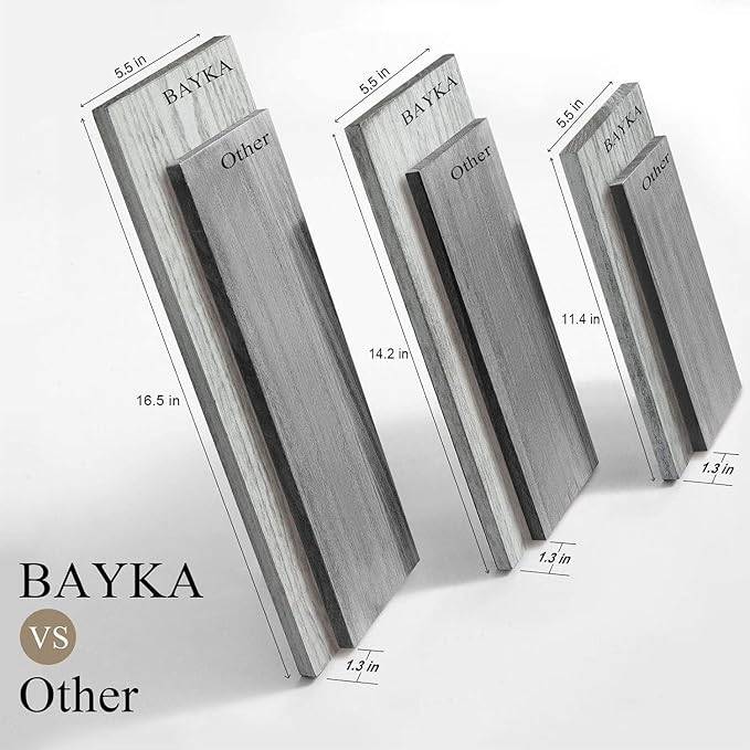 BAYKA Wall Shelves for Bedroom Decor, Floating Wall Shelves for Living Room - Image 3