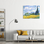 1 KINGO Van Gogh Canvas Wall Art: Wheat Field - Image 3