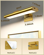 EZVALO Picture Light for Wall, Rechargeable 2400mAh Battery Lights Wireless - Image 3