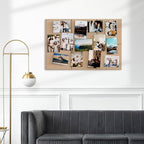MaxGear Large Cork Board for Wall 36" x 24", Tan Bulletin Board, 6 Pack Felt - Image 7