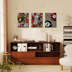 Trendy Leopard Cheetah Wall Art Set of 3 - Image 6
