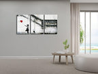 Wieco Art Banksy Grafitti Girl - Image 6