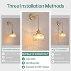 Shenmoyl Vintage Wall Sconce Wall Lamp - Image 2