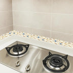 HOMETITUTE Wallpaper Border Peel and Stick Wall Border Sandy Seashell - Image 5