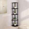 Furinno Turn-N-Tube Storage Shelves, 5-Tier Book Shelf, Corner Shelf, Toolless by Furinno-FitsYourSpaceFitsYourBudget