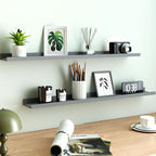 Floating Shelves for Wall Decor, Long Wall Mounted Storage Shelf for Bedroom - Image 2