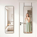 Antok 48"x14" Over the Door Mirror, Full Length Mirror Door Hanging by AntokMirror