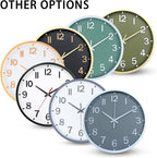 Wall Clocks Battery Operated 8 inch Modern Wall Clock, Silent Non Ticking Wall - Image 9