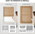 Bamboo Blinds Outdoor, Breathable Bamboo Shades - Image 7