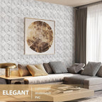 Heikki 30 Pack 3D Wall Panel for Interior Wall Décor, PVC Flower Textured Wall - Image 5