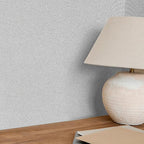 SHUFA White Brown Cotton-Like Textured Grasscloth Wallpaper Matte Thick Real - Image 6