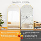 Beauty4U 79" x 39" Large Arched Full Length Mirror - Image 6