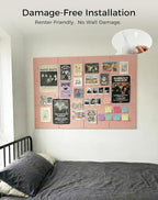 Aothia 12-Pack Felt Bulletin Board Tiles - Image 7