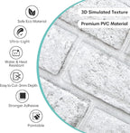Commomy 3D Brick Peel and Stick - Image 3