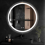 NEWBULIG 36 Inch Round LED Bathroom Wall Mirror - Image 2