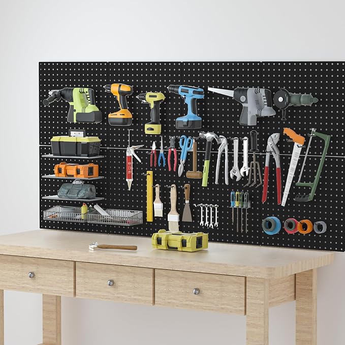 Pegboard, Garage Tool Storage, Office Organization, Craft Room - Image 6